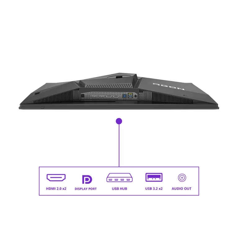 AOC AG276QZD2 Monitor Gaming 26.5" QHD MM 240Hz QD-OLED Regulable Negro
