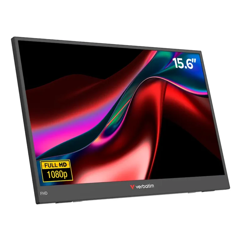 Verbatim 32401 Non-Touch Light Monitor Portátil 15.6" Full HD Multimedia Negro