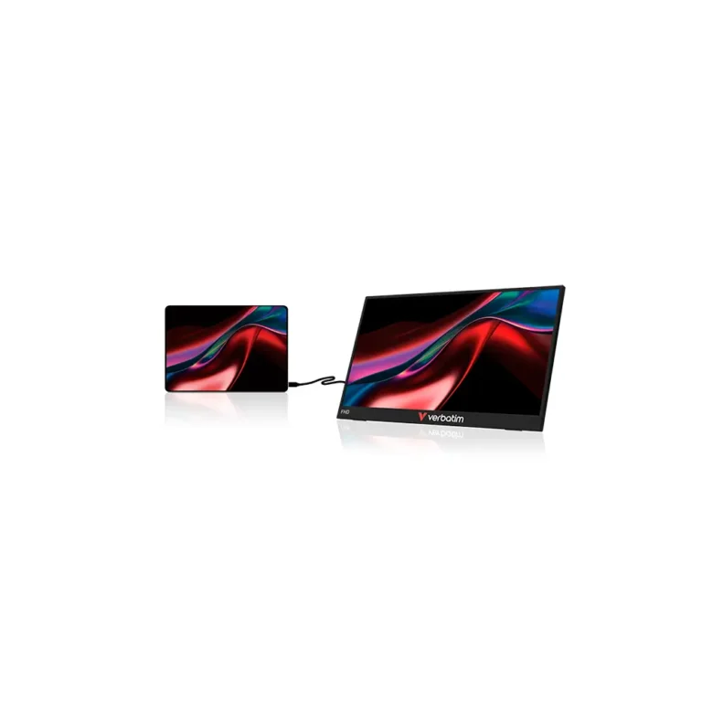 Verbatim Touch Light Monitor Portátil Táctil 15.6" Full HD MM Negro