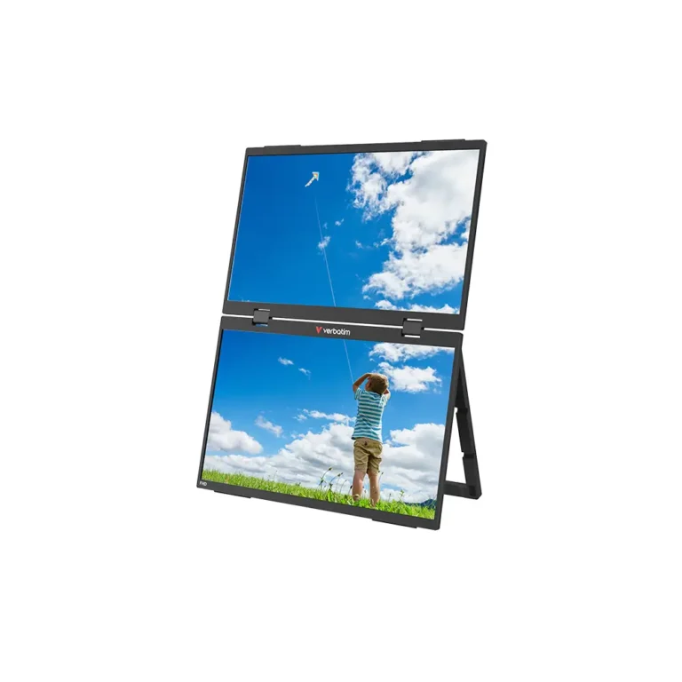 Verbatim 32403 Duo Essentials Monitor Portátil 15.6" Full HD MM Táctil Negro