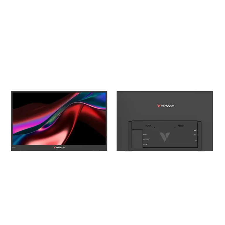 Verbatim 32403 Duo Essentials Monitor Portátil 15.6" Full HD MM Táctil Negro