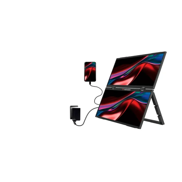 Verbatim 32403 Duo Essentials Monitor Portátil 15.6" Full HD MM Táctil Negro