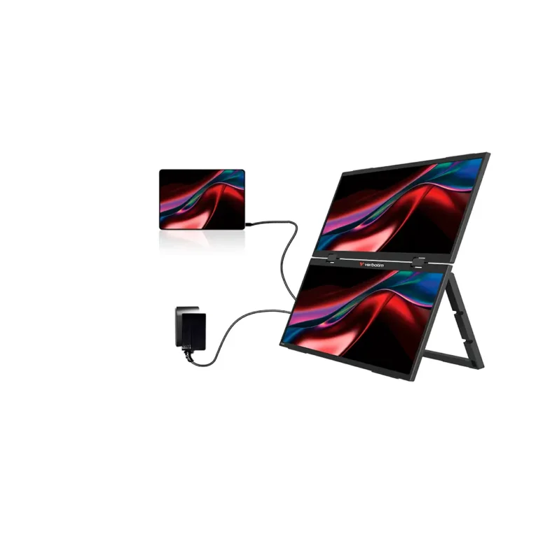 Verbatim 32403 Duo Essentials Monitor Portátil 15.6" Full HD MM Táctil Negro
