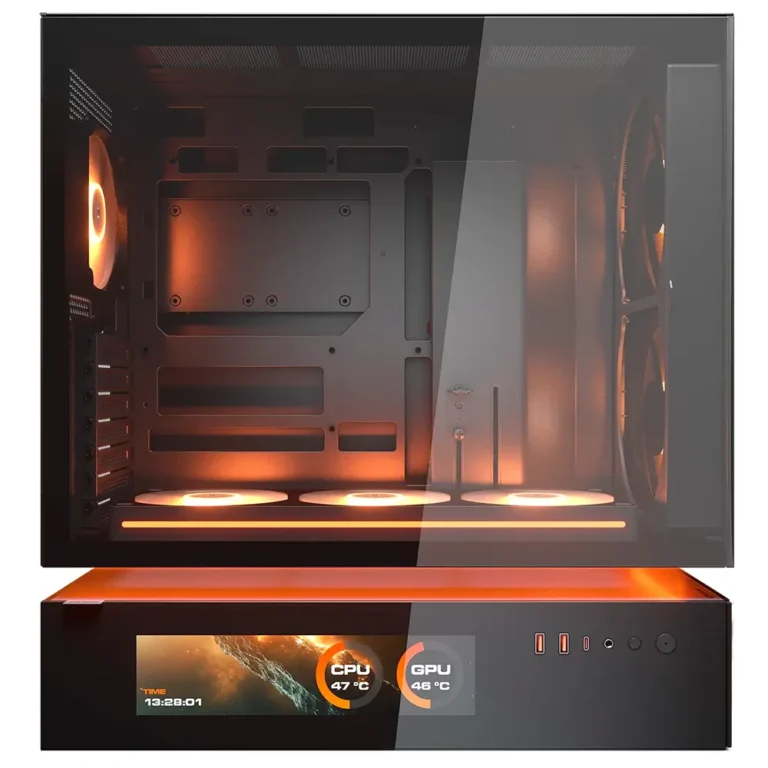 Cougar CFV235 Mesh Vision Caja Semitorre Gaming Frontal Cristal Templado