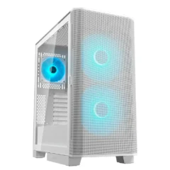Cougar Airface Flo RGB Caja Semitorre Gaming ATX Blanco