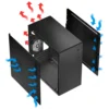 Coolbox M640C Caja Minitorre MicroATX Negro