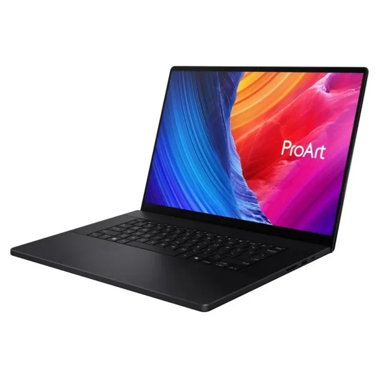 Asus ProArt P16 OLED H7606WP-RJ079X Ryzen™ AI 9 HX 370 64GB 2TB RTX™ 5070 Win11Pro 16″ Táctil Negro