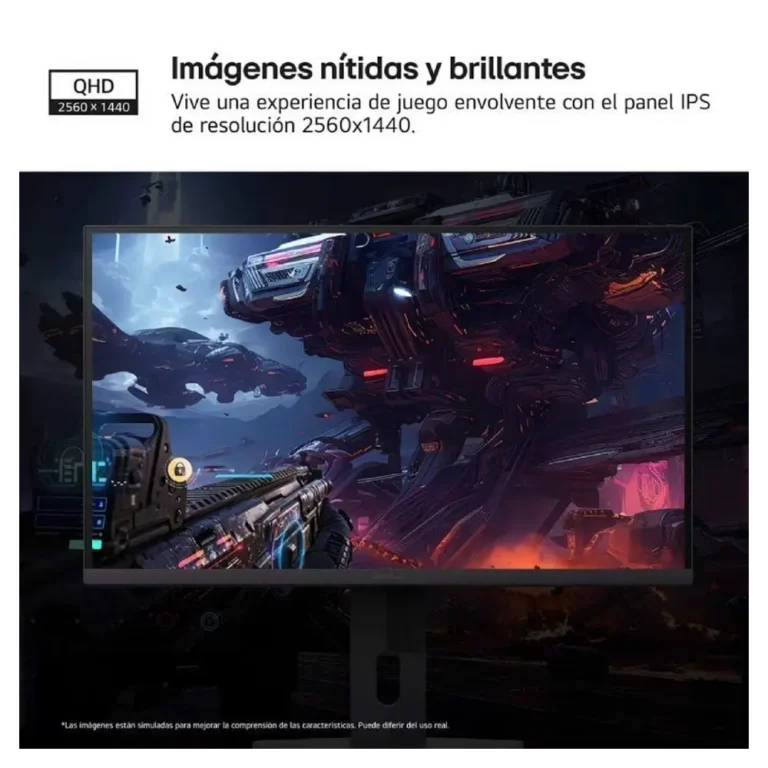 LG UltraGear 27G610A-B Monitor Gaming 27" QHD 1ms 200Hz IPS Regulable en altura Negro