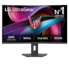 LG UltraGear 32G600A-B Monitor Gaming 31.5" QHD 1ms 180Hz VA Curvo Negro