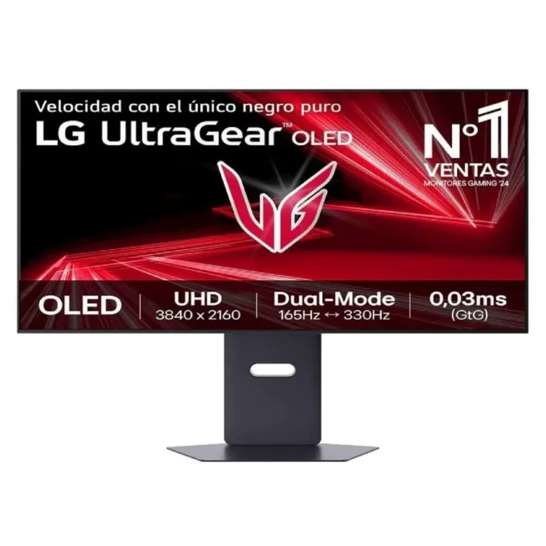 LG UltraGear 32GX850A-B Monitor Gaming 32" 4K 0.03ms 330Hz OLED Negro