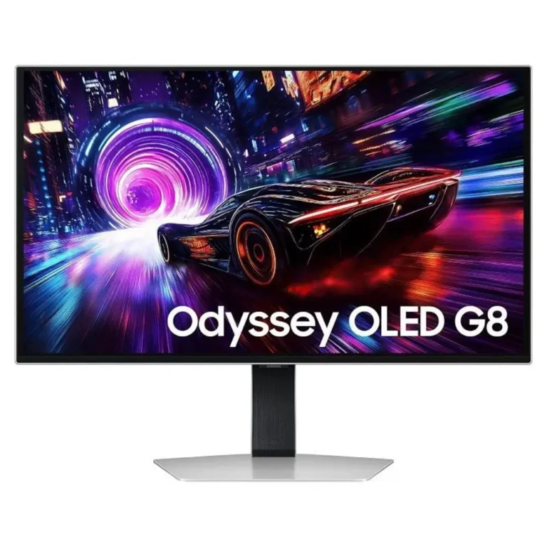 Samsung Odyssey OLED G8 G81SF S27FG812SU Monitor Gaming 27" 4K 0.03ms 240Hz QD-OLED MM Regulable Plata