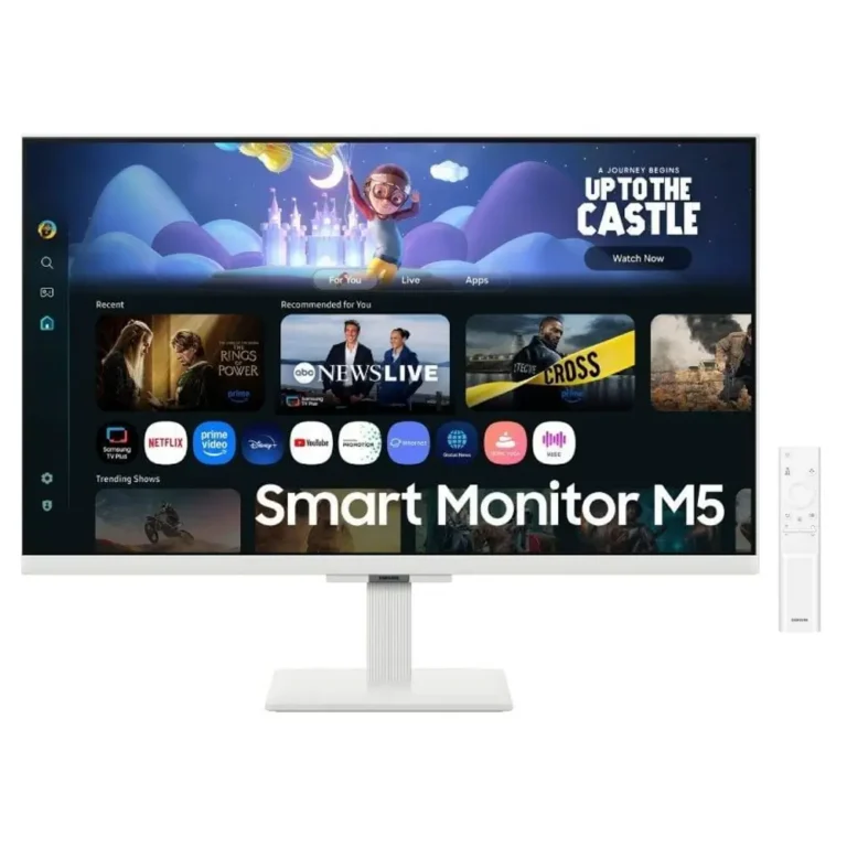 Samsung M5 S27FM501EU Smart Monitor 27" Full HD Multimedia Smart TV Blanco