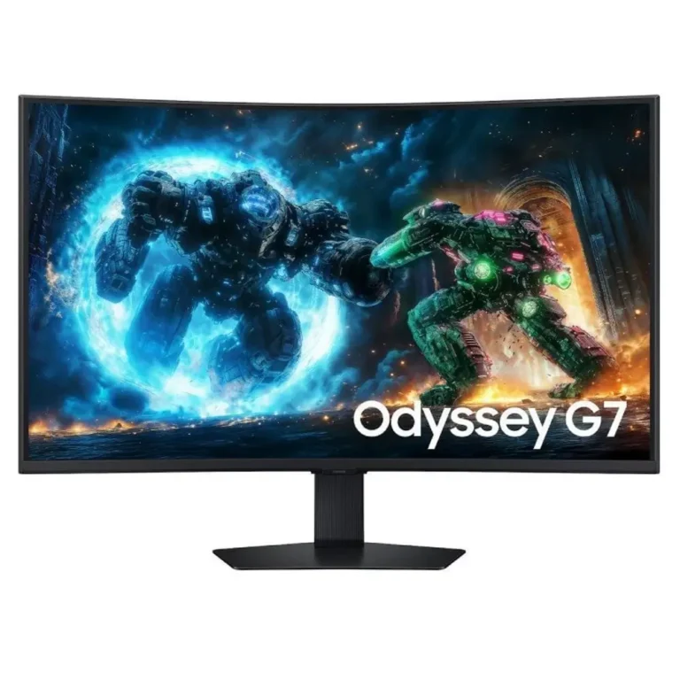 Samsung Odyssey G7 G75F Monitor Gaming 37" 4K 1ms 165Hz VA Curvo Regulable Negro
