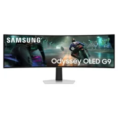 Samsung Odyssey OLED G9 G91SD S49DG910SU Monitor Gaming 49" Dual QHD 144Hz Ultrapanorámico Curvo Plata