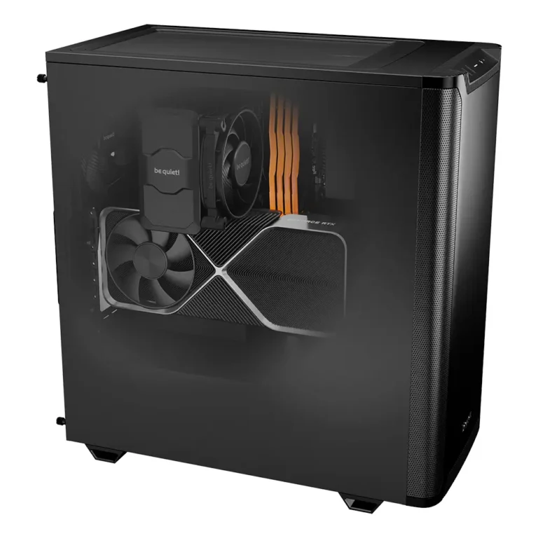 be quiet! Pure Base 501 Semitorre ATX Refrigeración Líquida USB C Negro