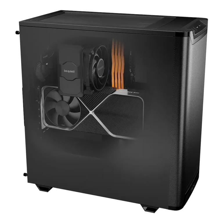 be quiet! Pure Base 501 Airflow Semitorre ATX Refrigeración Líquida USB C Negro