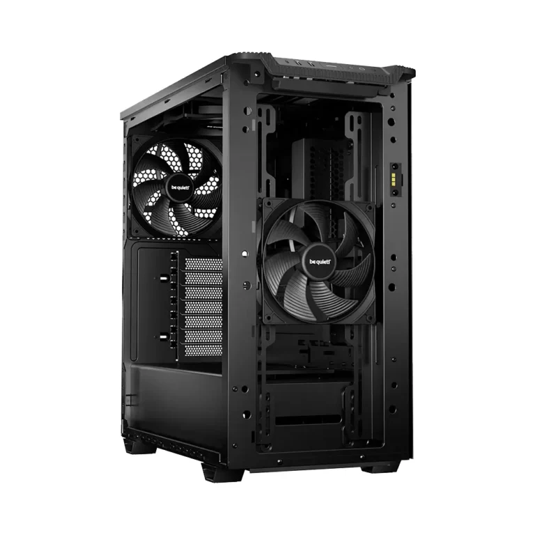 be quiet! PURE BASE 501 DX Semitorre Gaming Ventana Lateral de Cristal Templado Iluminación ARGB Negro