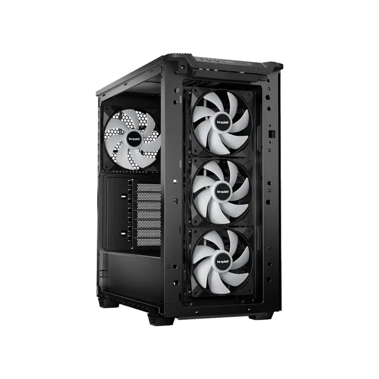 be quiet! PURE BASE 501 LX Semitorre Gaming Lateral de Cristal Templado Refrigeración Líquida Negro