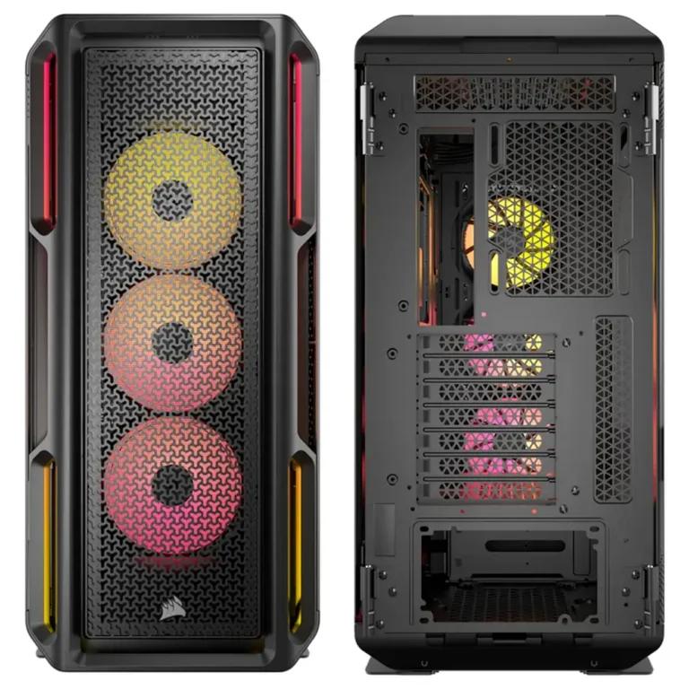 Corsair 5000T LX Caja Semitorre Gaming ATX RGB TG