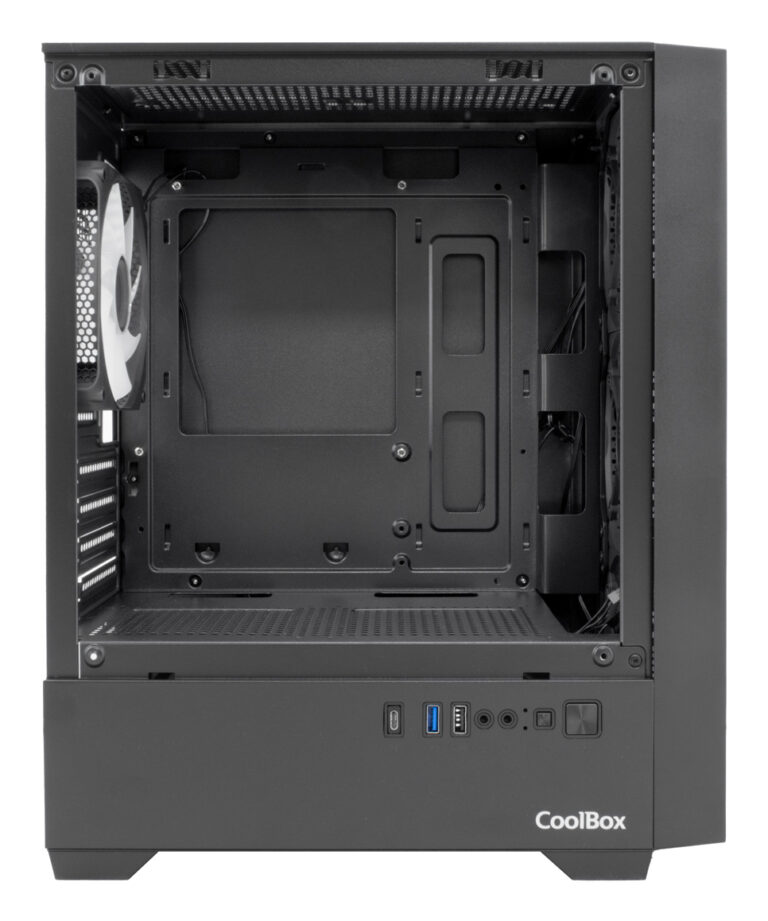 Coolbox MATX GM200 F.Mesh Caja Semitorre Gaming ARGB Negro