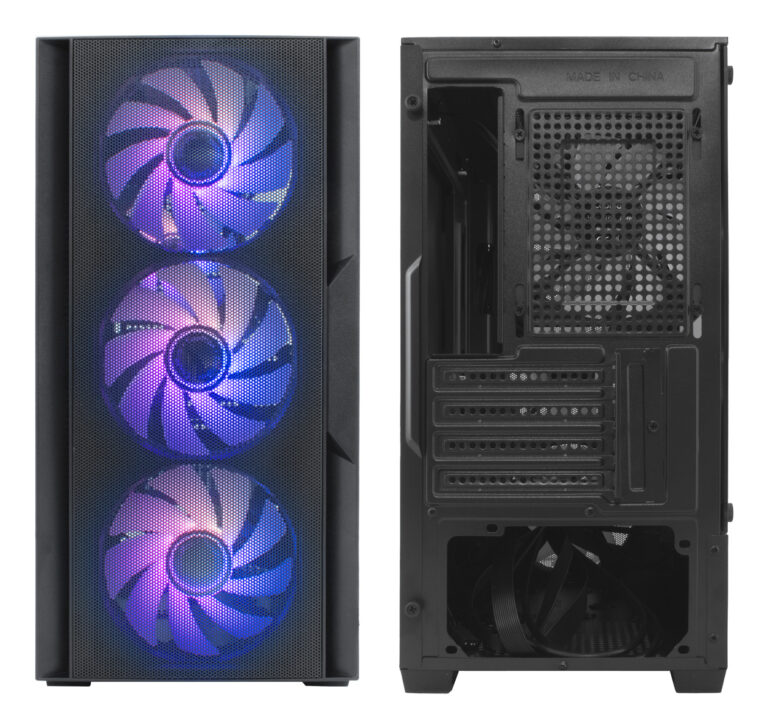 Coolbox MATX GM200 F.Mesh Caja Semitorre Gaming ARGB Negro
