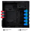 Coolbox MATX M680 Caja Minitorre USB-C 3.2 GEN1 FTE 500W