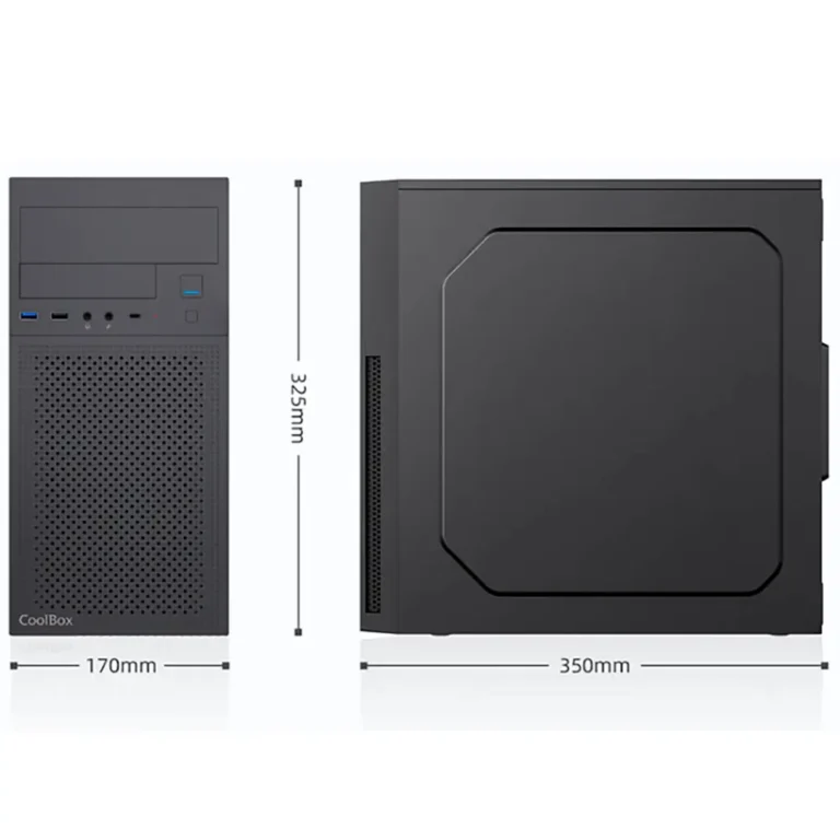 Coolbox MATX M680 Caja Minitorre USB-C 3.2 GEN1 FTE 500W