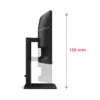 AOC CU34E4CV Monitor Profesional 34" WQHD MM Regulable Ultraparonámico Curvo