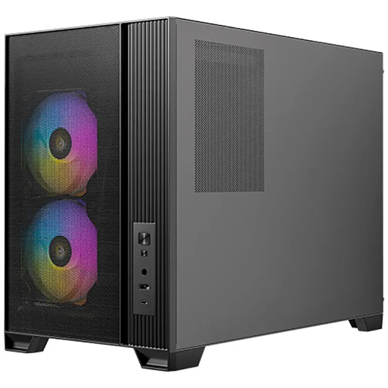 Antec FLUX M Caja Minitorre Gaming MicroATX Negro