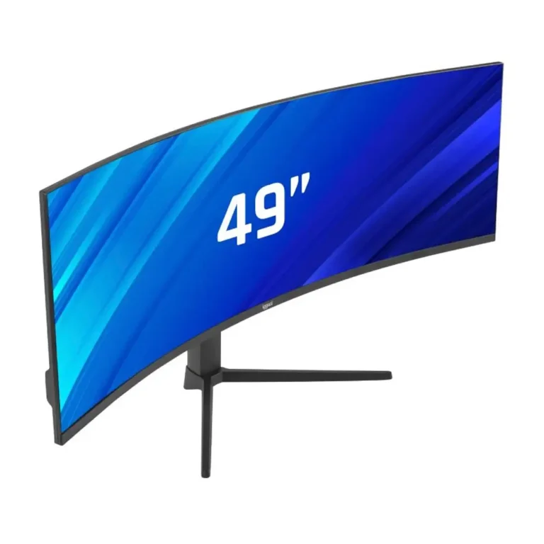Iggual IGG320679 Monitor Profesional 49" 5K DQHD 1ms 240Hz MM Curvo Negro