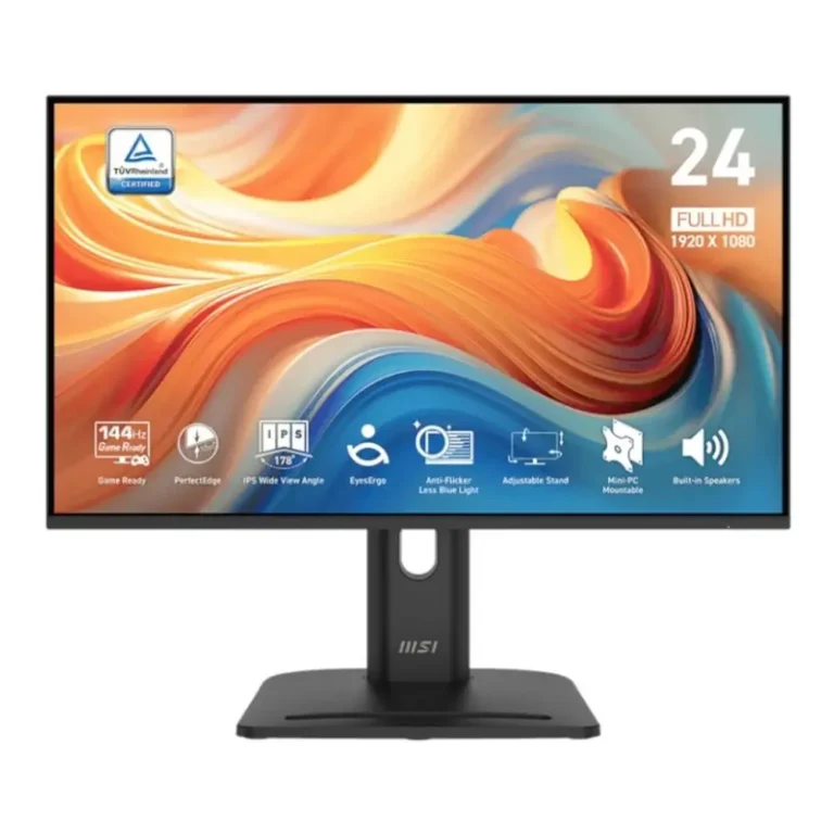 MSI MP245PG E14 Monitor Profesional 23.8"144h VGA HDMI DP MM AA Negro