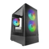 Mars Gaming MC-ONYX Caja Minitorre Gaming Cristal Templado