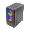 Mars Gaming MC-ONYX Caja Minitorre Gaming Cristal Templado