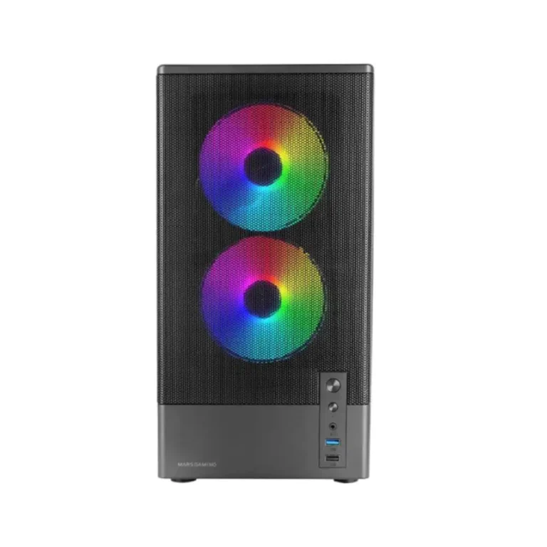 Mars Gaming MC-ONYX Caja Minitorre Gaming Cristal Templado