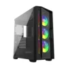 Keep Out XC-500 Glass Torre Gaming Ventana Lateral de Cristal Templado E-ATX Refrigeración Líquida Negro