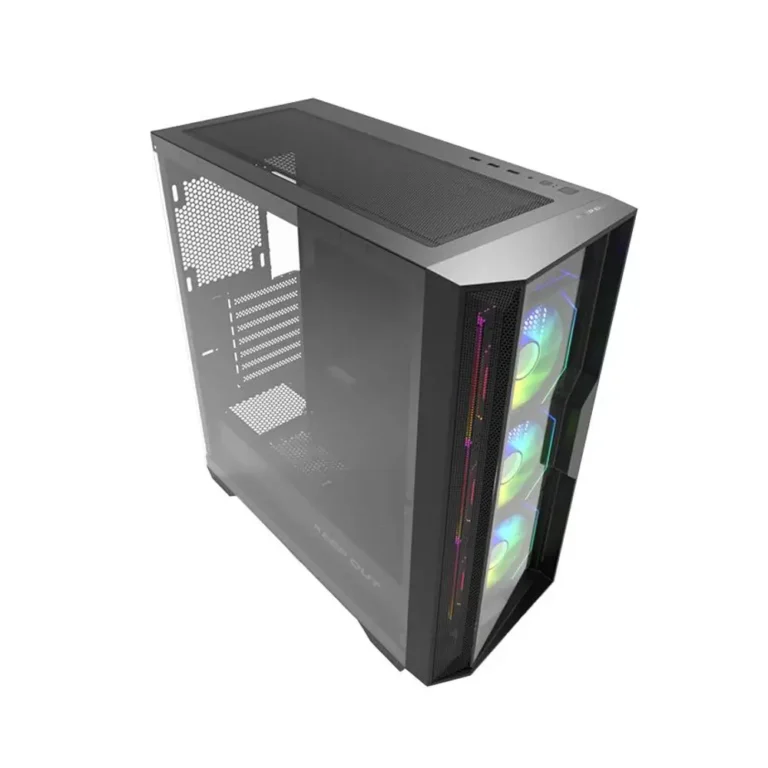 Keep Out XC-500 Glass Torre Gaming Ventana Lateral de Cristal Templado E-ATX Refrigeración Líquida Negro