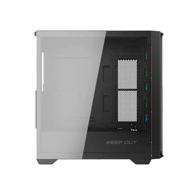 Keep Out XC-500 Glass Torre Gaming Ventana Lateral de Cristal Templado E-ATX Refrigeración Líquida Negro
