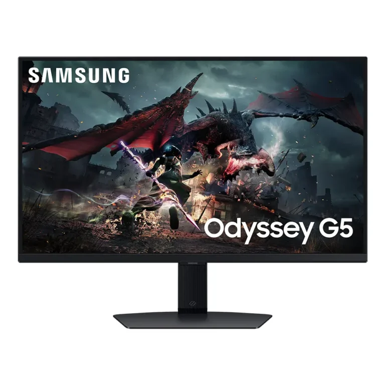 Samsung Odyssey G5 G50D S27DG502EU Monitor Gaming 27" QHD 1ms 180Hz IPS Regulable Negro