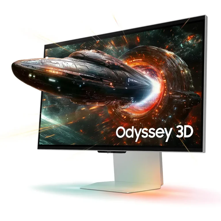Samsung Odyssey 3D G90XF S27FG900XU Monitor Gaming 27" 4K 1ms 165Hz MM Regulable Plata