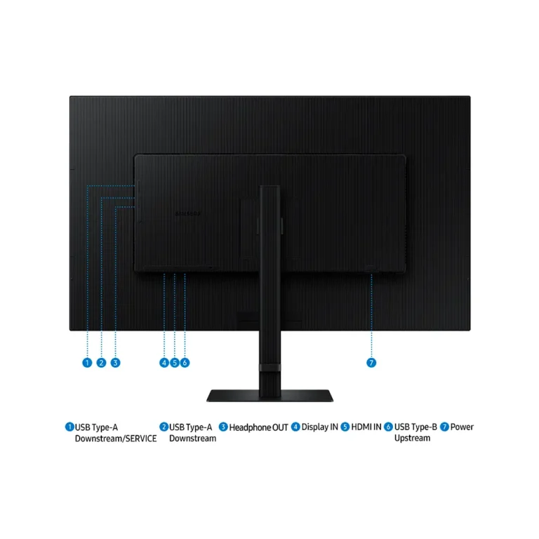 Samsung ViewFinity S8 S80D S37D800EAU Monitor Profesional 37" 4K Regulable Negro