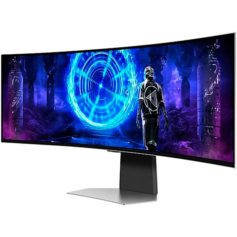 Samsung Odyssey OLED G9 S49DG950SU Smart Monitor Gaming 49" Dual QHD 1ms 240Hz OLED Ultrapanorámico Curvo Regulable Plata