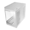 Mars Gaming MC-3TCORELCDM Minitorre Gaming Cristal Templado Micro ATX Refrigeración Líquida Blanco