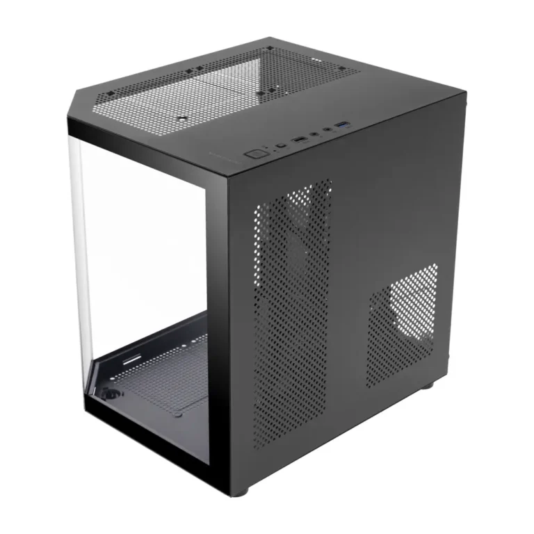 Mars Gaming MC-3TLITE Caja Mini Torre Gaming Cristal Templado Doble Cámara