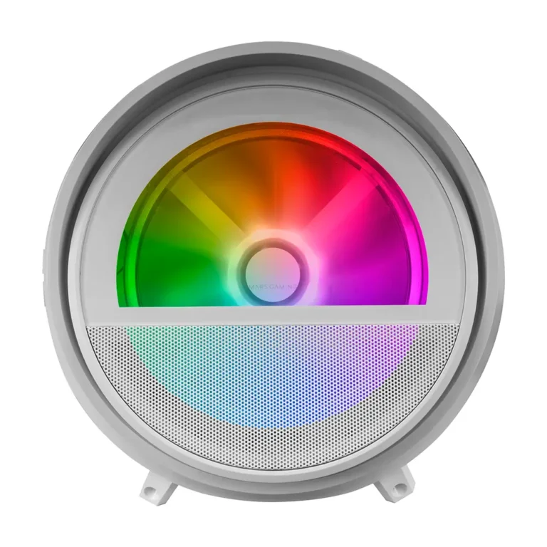 Mars Gaming MC-CYLON Minitorre Gaming Ventana Superior de Cristal Templado Curva Refrigeración Líquida