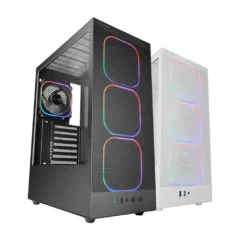 Mars Gaming MC-NEBULA Semitorre Gaming ATX Ventana Lateral de Cristal Templado Refrigeración Líquida