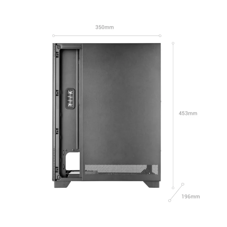 Mars Gaming MC-PULSAR Semitorre Gaming Lateral de Cristal Templado Refrigeración Líquida