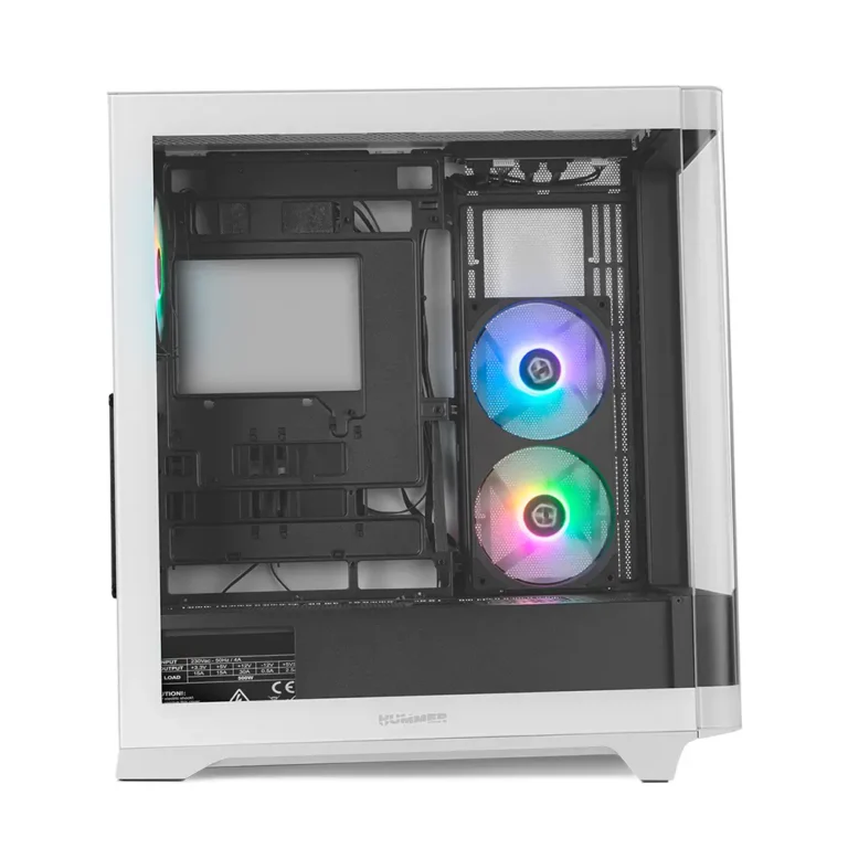 Nox Hummer ETHER Caja Semitorre Gaming Cristal Templado Curvo