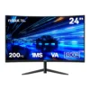 NILOX NXM24CRV2001 Monitor Gaming 24" VA 200Hz HDMI DP Curvo