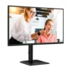 AOC Q27E4CV Monitor Profesional 27" QHD Multimedia Regulable en altura Negro