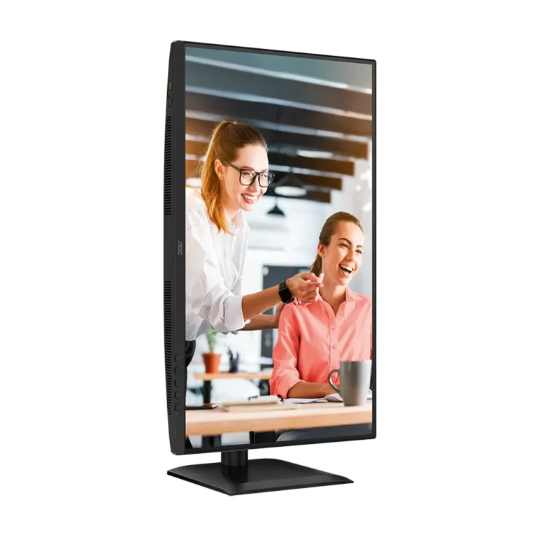 AOC Q27E4CV Monitor Profesional 27" QHD Multimedia Regulable en altura Negro